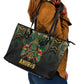 Ancient Egypt Leather Tote Bag Anubis Egyptian