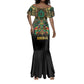 Ancient Egypt Mermaid Dress Anubis Egyptian