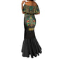 Ancient Egypt Mermaid Dress Anubis Egyptian