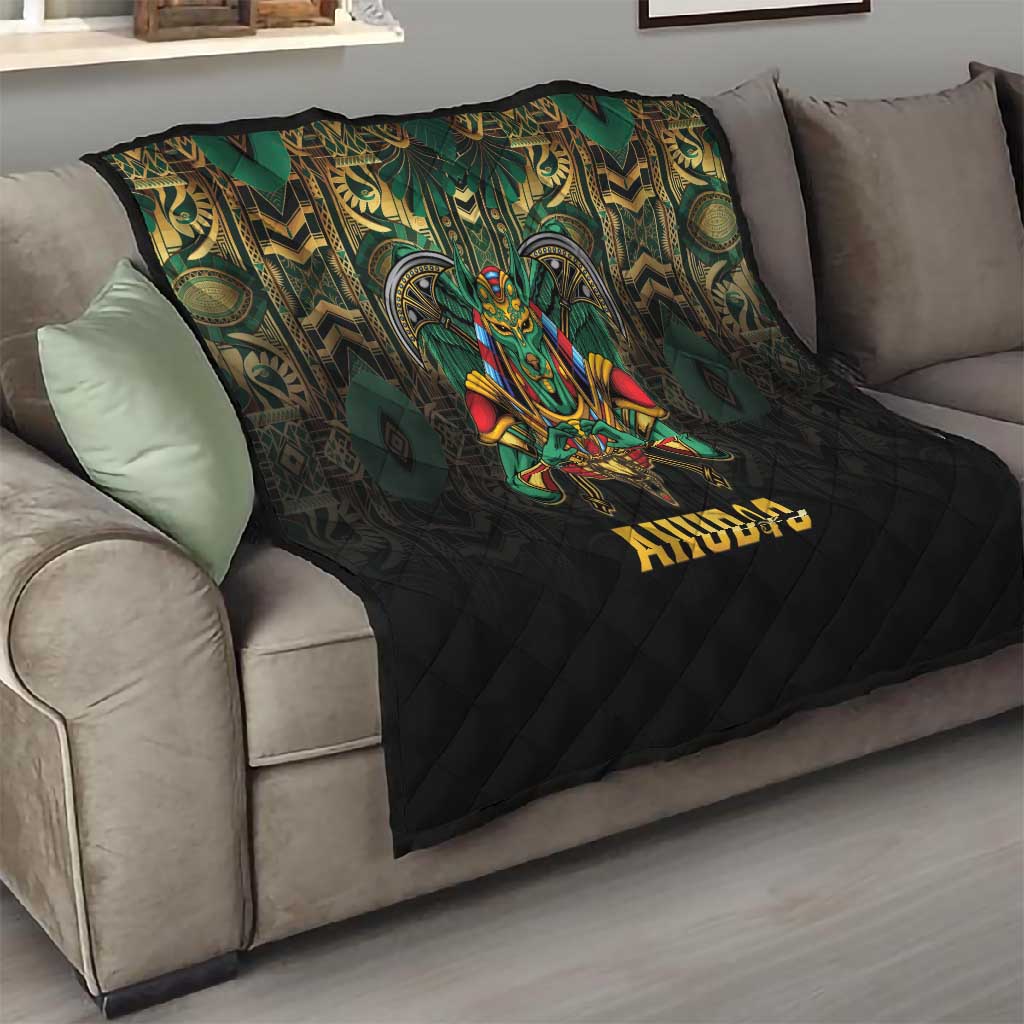 Ancient Egypt Quilt Anubis Egyptian