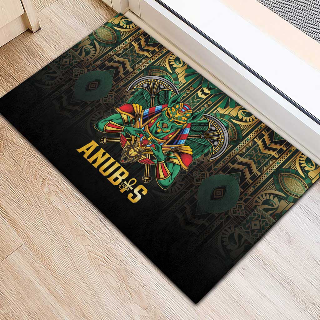 Ancient Egypt Rubber Doormat Anubis Egyptian