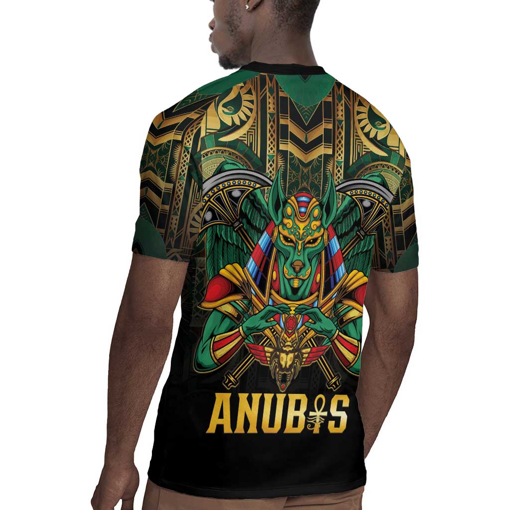 Ancient Egypt Rugby Jersey Anubis Egyptian