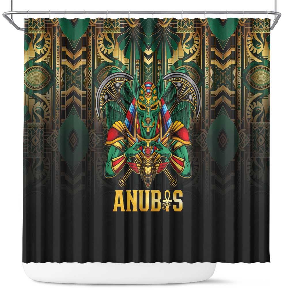 Ancient Egypt Shower Curtain Anubis Egyptian