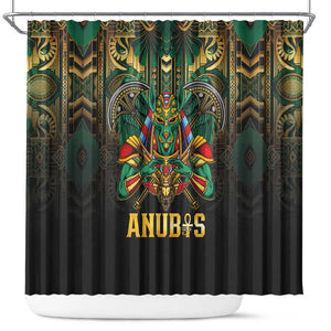 Ancient Egypt Shower Curtain Anubis Egyptian