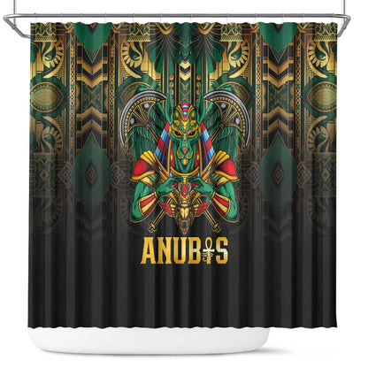 Ancient Egypt Shower Curtain Anubis Egyptian