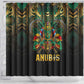 Ancient Egypt Shower Curtain Anubis Egyptian