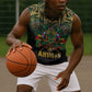 Ancient Egypt Sleeveless Hoodie Anubis Egyptian - African Pride