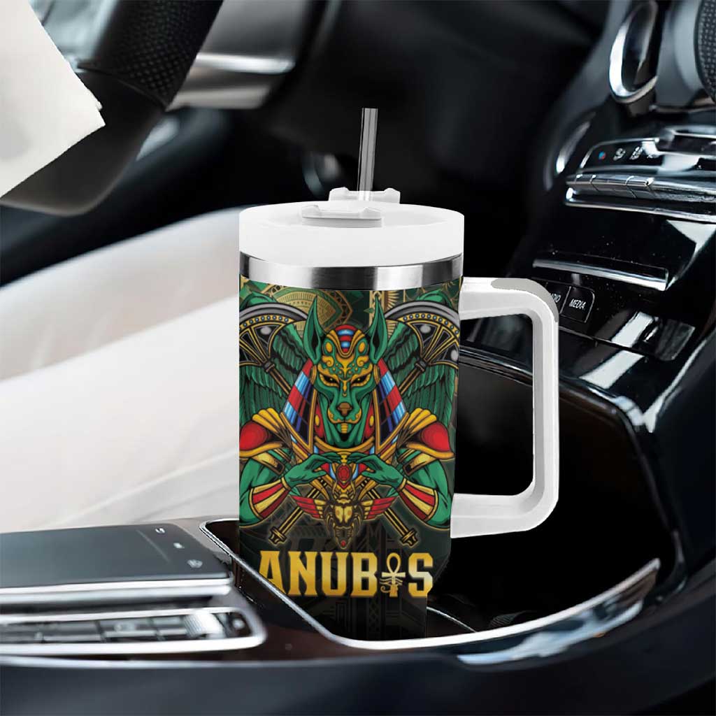 Ancient Egypt Tumbler With Handle Anubis Egyptian