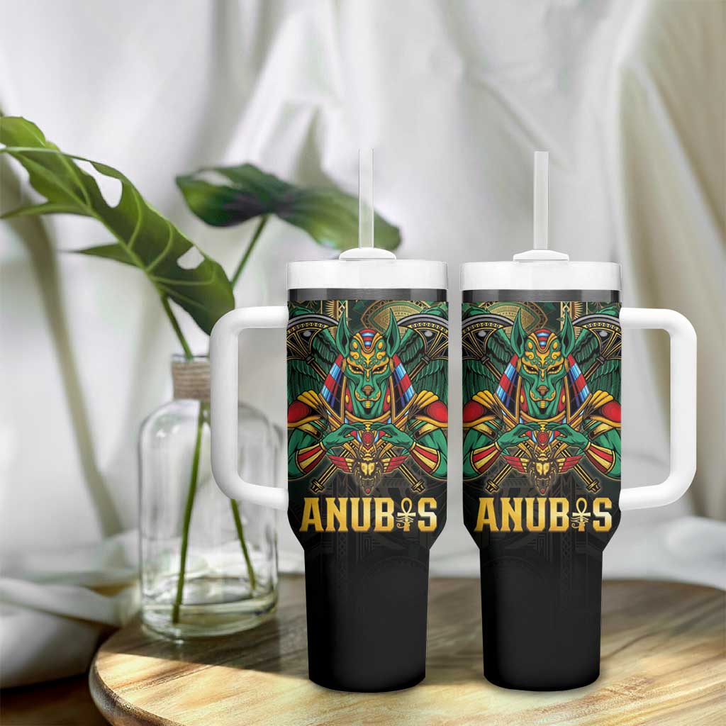 Ancient Egypt Tumbler With Handle Anubis Egyptian