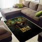 Egypt Eye of Horus Area Rug Golden Ancient Egypt Pattern