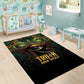 Egypt Eye of Horus Area Rug Golden Ancient Egypt Pattern
