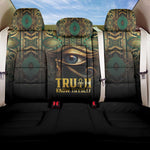 Egypt Eye of Horus Back Car Seat Cover Golden Ancient Egypt Pattern
