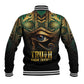 Egypt Eye of Horus Baseball Jacket Golden Ancient Egypt Pattern