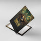 Egypt Eye of Horus Canvas Wall Art Golden Ancient Egypt Pattern