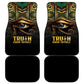 Egypt Eye of Horus Car Mats Golden Ancient Egypt Pattern