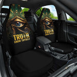 Egypt Eye of Horus Car Seat Cover Golden Ancient Egypt Pattern