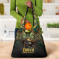 Egypt Eye of Horus Grocery Bag Golden Ancient Egypt Pattern