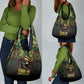 Egypt Eye of Horus Grocery Bag Golden Ancient Egypt Pattern