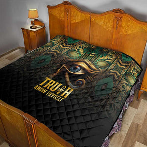 Egypt Eye of Horus Quilt Golden Ancient Egypt Pattern