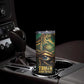 Egypt Eye of Horus Skinny Tumbler Golden Ancient Egypt Pattern