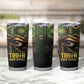 Egypt Eye of Horus Tumbler Cup Golden Ancient Egypt Pattern