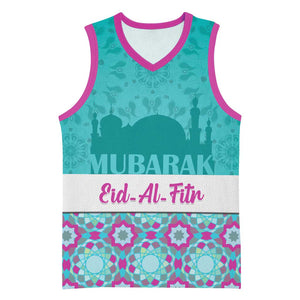 Personalised Eid al-Fitr Basketball Jersey Eid Mubarak - African Pride