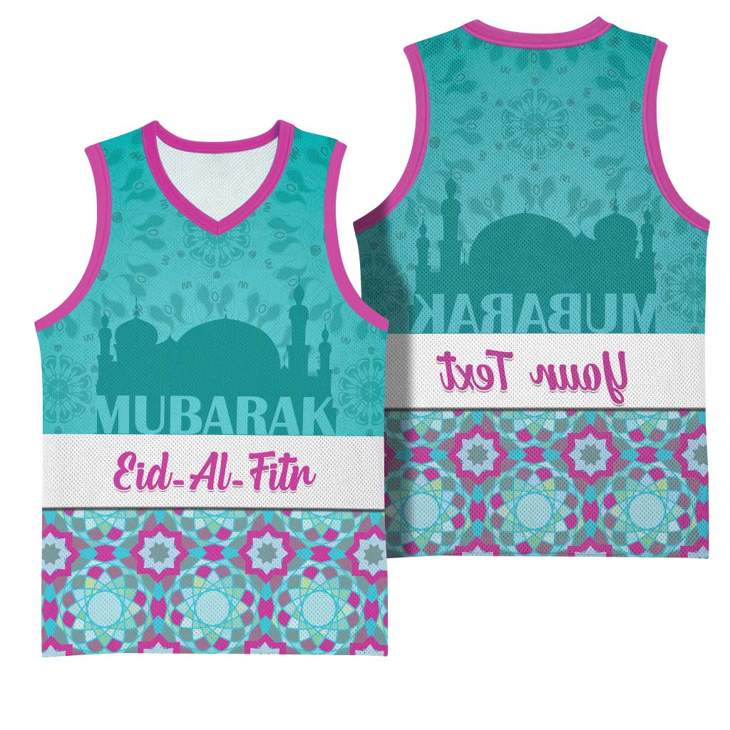 Personalised Eid al-Fitr Basketball Jersey Eid Mubarak - African Pride
