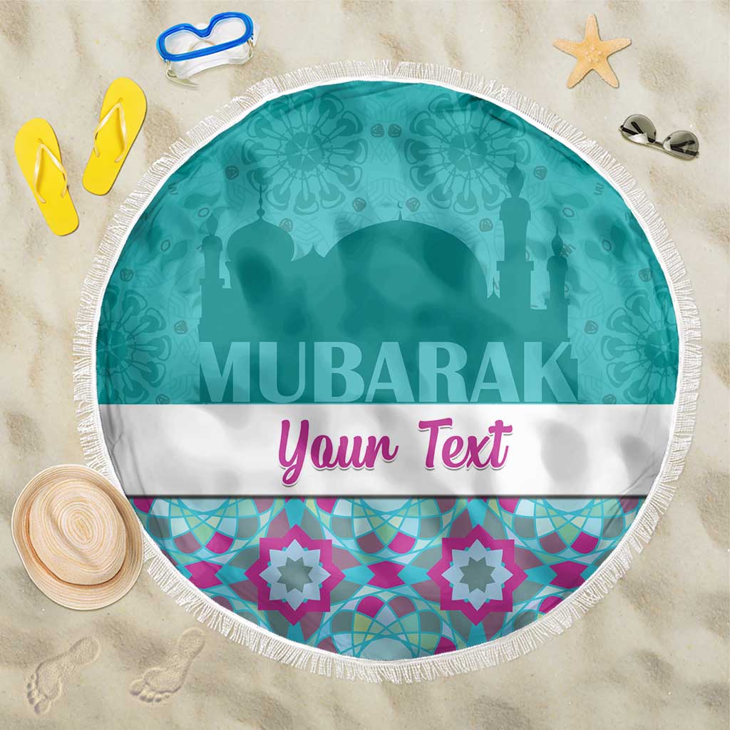 Personalised Eid al-Fitr Beach Blanket Eid Mubarak