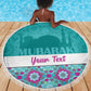 Personalised Eid al-Fitr Beach Blanket Eid Mubarak