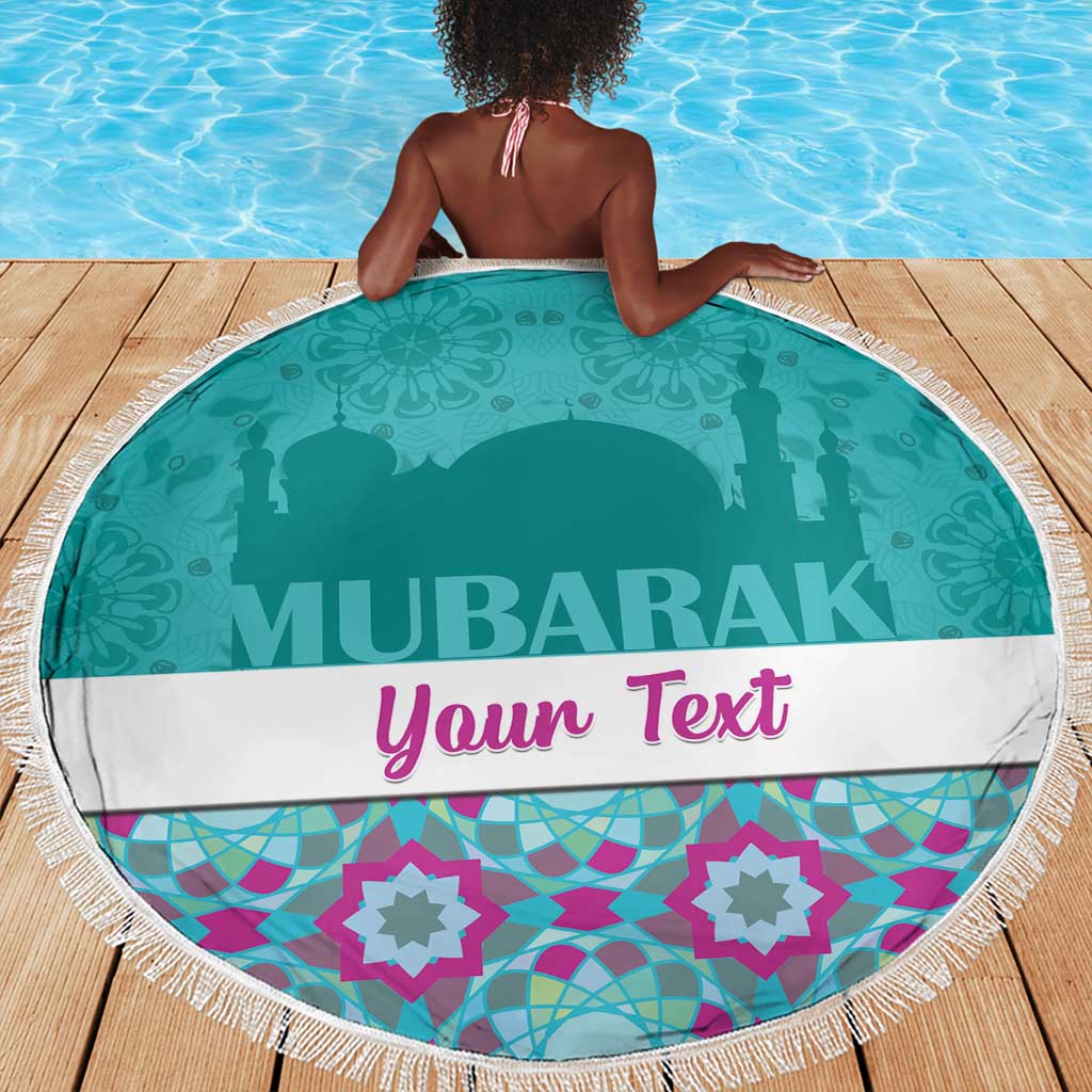 Personalised Eid al-Fitr Beach Blanket Eid Mubarak