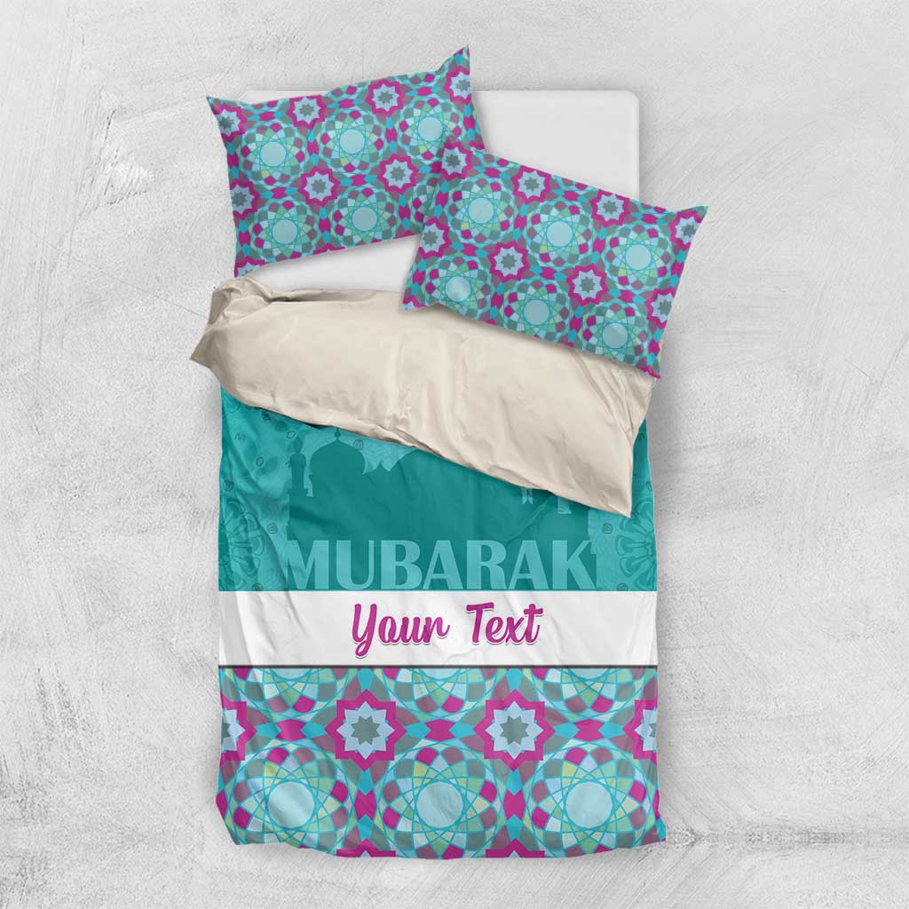 Personalised Eid al-Fitr Bedding Set Eid Mubarak