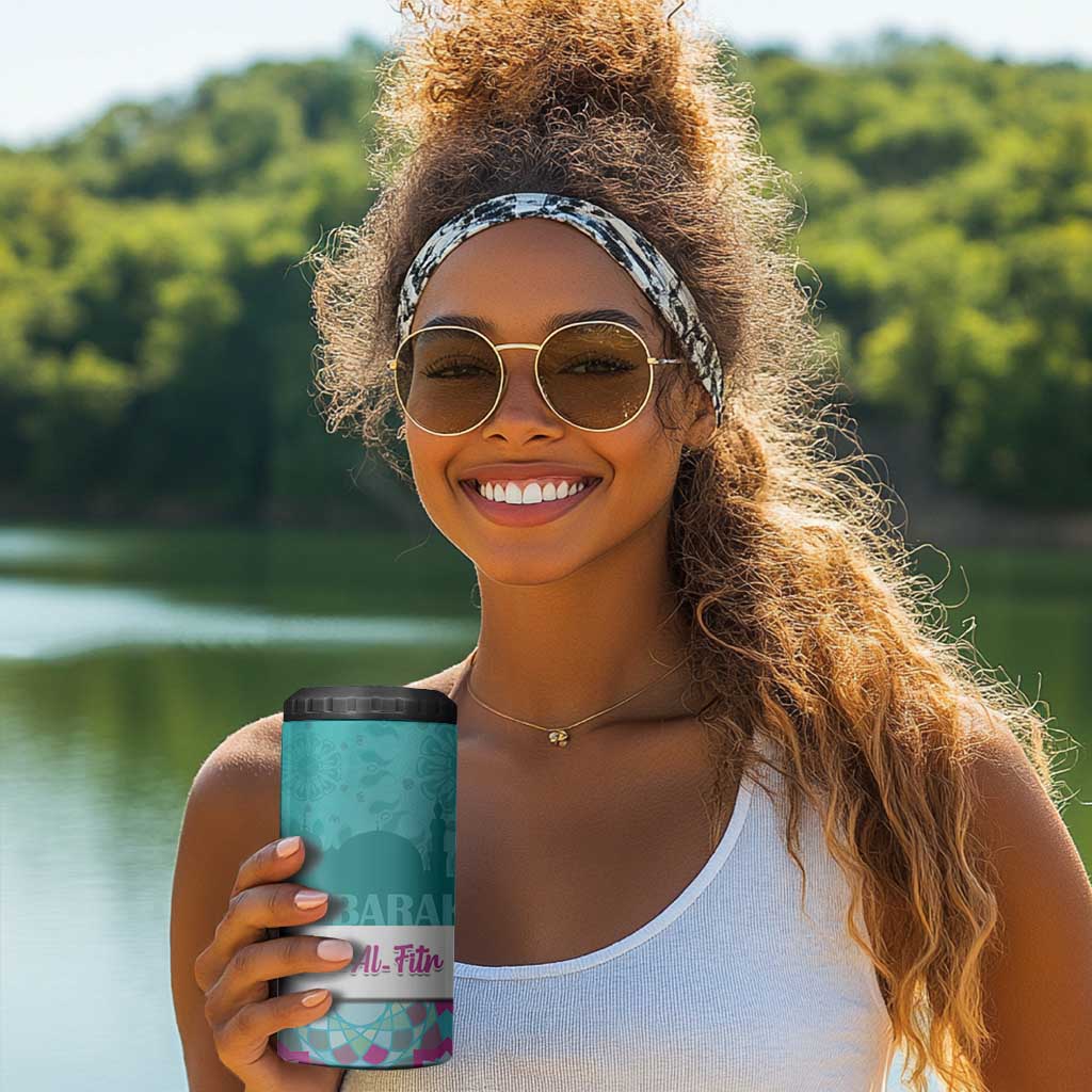 Personalised Eid al-Fitr 4 in 1 Can Cooler Tumbler Eid Mubarak