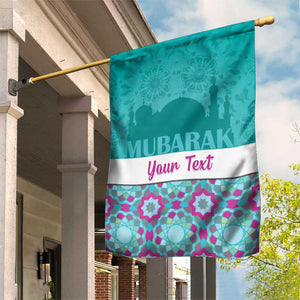 Personalised Eid al-Fitr Garden Flag Eid Mubarak