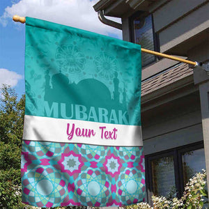 Personalised Eid al-Fitr Garden Flag Eid Mubarak