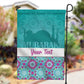 Personalised Eid al-Fitr Garden Flag Eid Mubarak