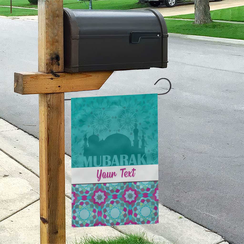 Personalised Eid al-Fitr Garden Flag Eid Mubarak