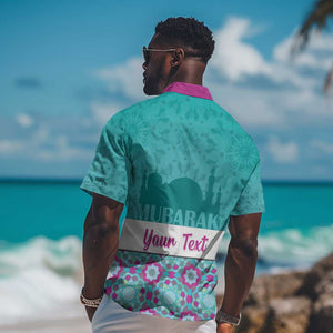 Personalised Eid al-Fitr Hawaiian Shirt Eid Mubarak