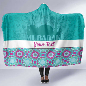 Personalised Eid al-Fitr Hooded Blanket Eid Mubarak