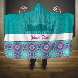 Personalised Eid al-Fitr Hooded Blanket Eid Mubarak