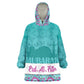 Personalised Eid al-Fitr Kid Wearable Blanket Hoodie Eid Mubarak