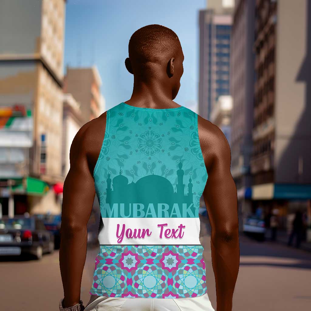 Personalised Eid al-Fitr Men Tank Top Eid Mubarak