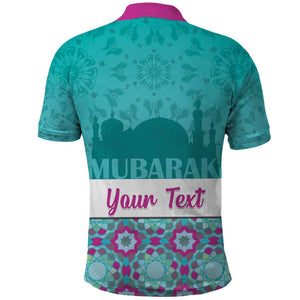 Personalised Eid al-Fitr Polo Shirt Eid Mubarak