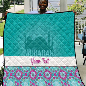 Personalised Eid al-Fitr Quilt Eid Mubarak
