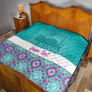 Personalised Eid al-Fitr Quilt Eid Mubarak