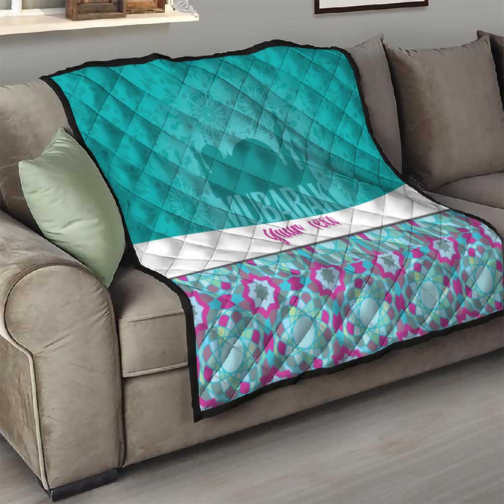 Personalised Eid al-Fitr Quilt Eid Mubarak