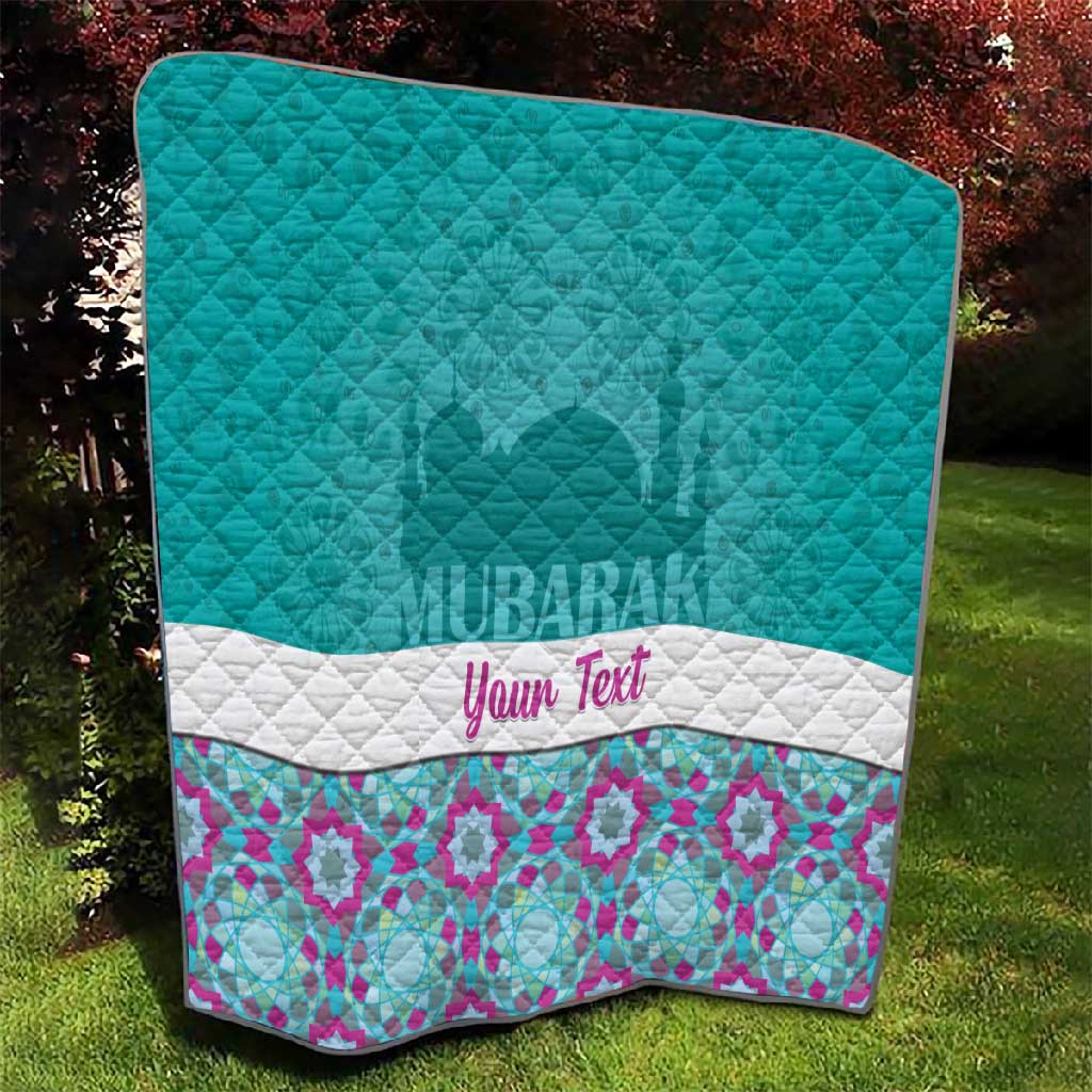 Personalised Eid al-Fitr Quilt Eid Mubarak