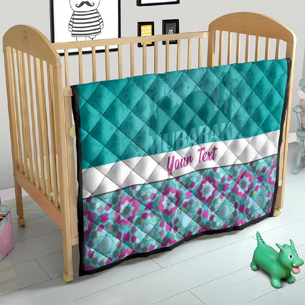 Personalised Eid al-Fitr Quilt Eid Mubarak