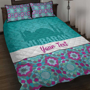 Personalised Eid al-Fitr Quilt Bed Set Eid Mubarak