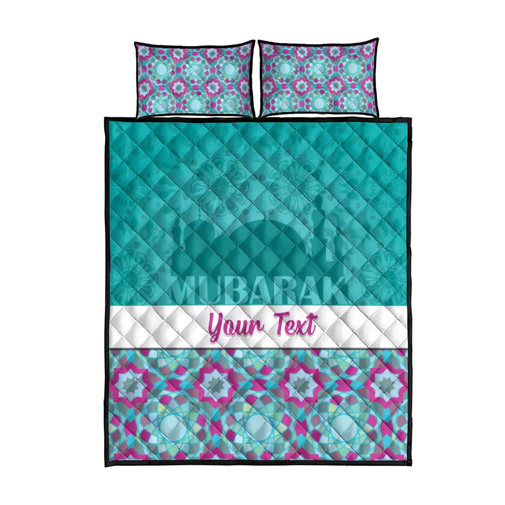 Personalised Eid al-Fitr Quilt Bed Set Eid Mubarak