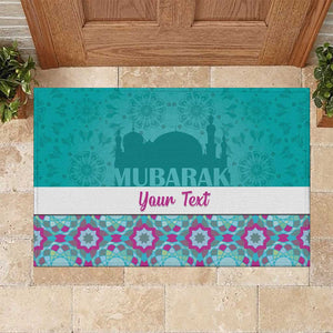 Personalised Eid al-Fitr Rubber Doormat Eid Mubarak